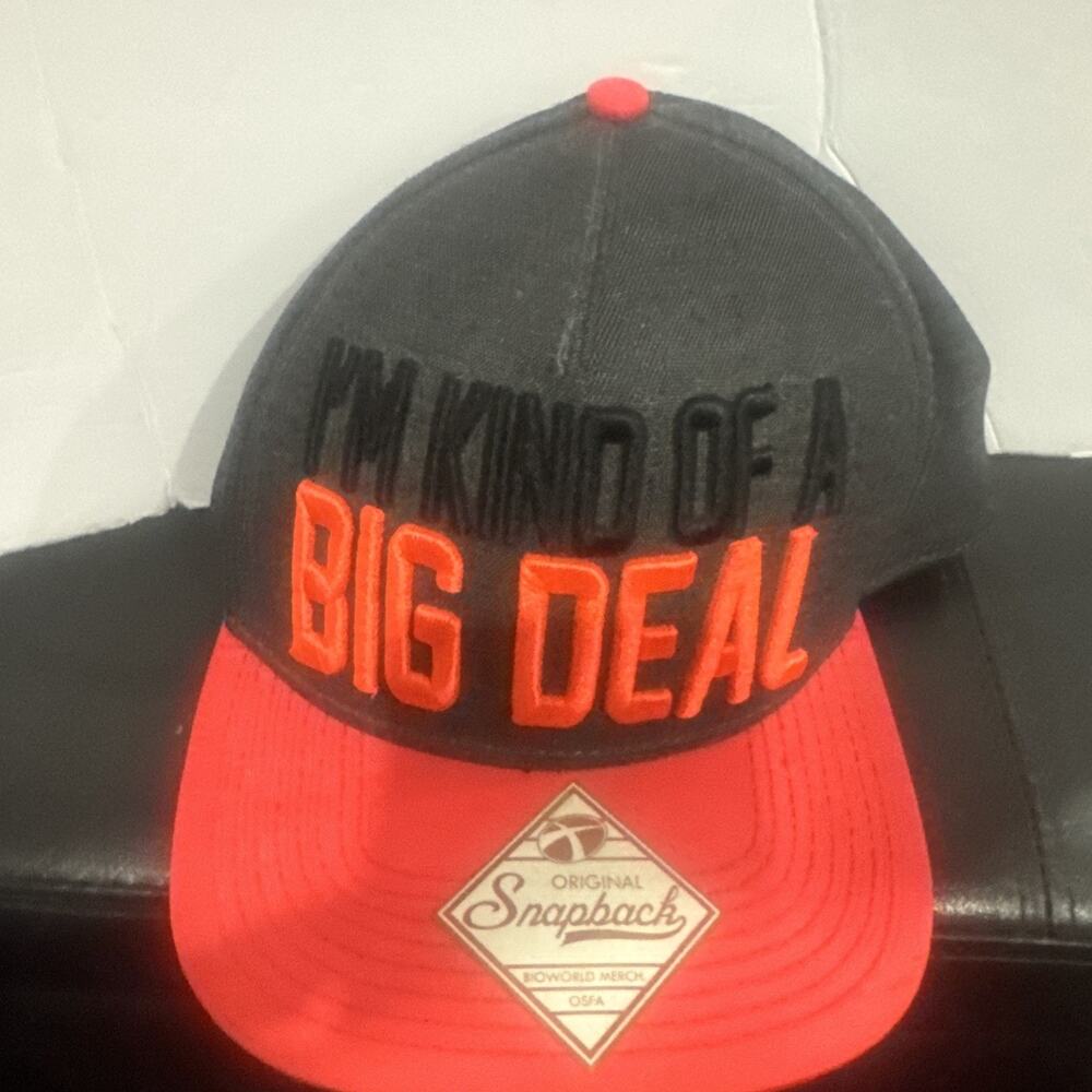 Anchorman 2 Ron Burgundy Big Deal Snapback Hat Paramount Pictures 2014